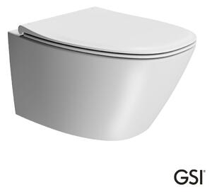 GSI Modo Plus Swirl 841500SC White Matt - Κρεμαστή λεκάνη