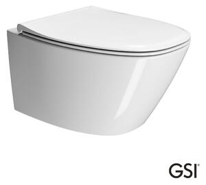 GSI Modo Plus Swirl 841500SC White - Κρεμαστή λεκάνη