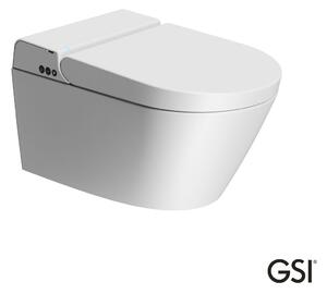 GSI Pura Swirl 7418K WClean White Matt - Κρεμαστή λεκάνη με ηλεκτρονικό μπιντέ