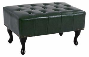 ΤΑΜΠΟΥΡΕ ΥΠΟΠΟΔΙΟ ΚΥΠΑΡΙΣΣΙ PU T.CHESTERFIELD EMMA 80x45x39Y εκ.HM226.08