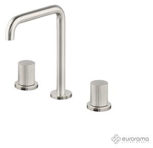 Eurorama Oso Inox Finish 178331 - Μπαταρία νιπτήρα 3 οπών