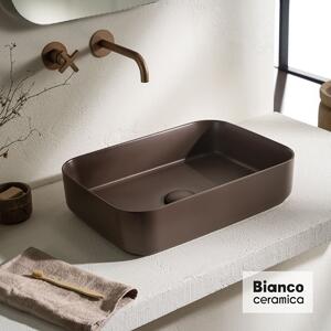 Bianco Ceramica Punto 34050 Taupe Matt 50x36 - Επιτραπέζιος νιπτήρας