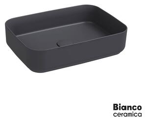 Bianco Ceramica Punto 34050 Anthracite Matt 50x36 - Επιτραπέζιος νιπτήρας