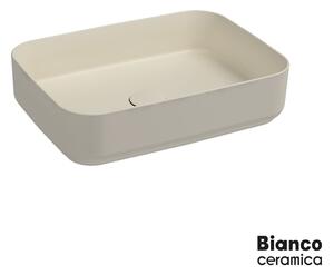 Bianco Ceramica Punto 34050 Ivory Matt 50x36 - Επιτραπέζιος νιπτήρας