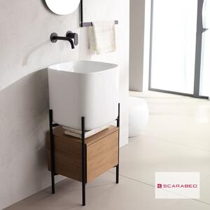 Scarabeo Laila S 45 Hi-Box Rovere - Βάση επίπλου με νιπτήρα