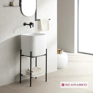 Scarabeo Laila S 45 Shelf White - Βάση επίπλου με νιπτήρα