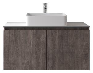 Furnibath Madrid 100 Base Top Grey - Βάση Επίπλου (101x46 cm)