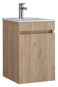 Furnibath Valencia 41 Base Walnut - Βάση Έπιπλου Με Νιπτήρα (41x41 cm)