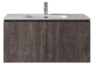 Furnibath Madrid 100 Base Grey - Βάση Επίπλου Με Νιπτήρα (101x46 cm)