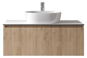 Furnibath Sevilla 100 Base Top Walnut - Βάση Επίπλου (101x46 cm)