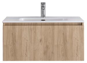 Furnibath Sevilla 80 Base Walnut - Βάση Επίπλου Με Νιπτήρα (81x46 cm)