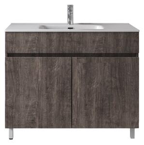 Furnibath Toledo 100 Base Grey - Βάση Επίπλου Με Νιπτήρα (101x46 cm)