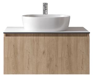 Furnibath Sevilla 80 Base Top Walnut - Βάση Επίπλου (81x46 cm)