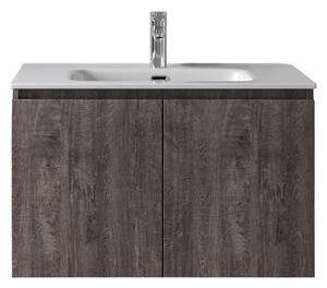 Furnibath Madrid 80 Base Grey - Βάση Επίπλου Με Νιπτήρα (81x46 cm)