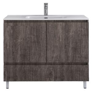 Furnibath Malaga 100 Base Grey - Βάση Επίπλου Με Νιπτήρα (101x46 cm)