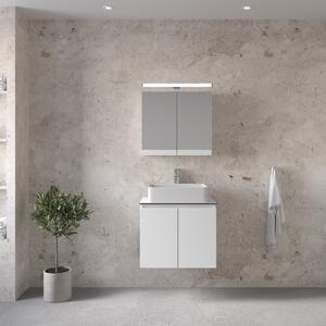 Furnibath Madrid 60 White Top - Έπιπλο Μπάνιου Με Κρυφοντούλαπο