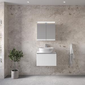 Furnibath Sevilla 60 White Top - Έπιπλο Μπάνιου Με Κρυφοντούλαπο