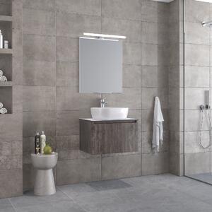 Furnibath Sevilla 60 Grey Top-2 - Έπιπλο Μπάνιου Με Καθρέπτη