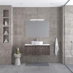 Furnibath Sevilla 100 Grey Top-2 - Έπιπλο Μπάνιου Με Καθρέπτη