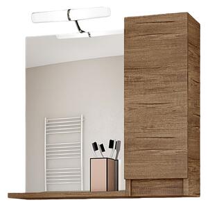 Drop Senso 65 PL Wood - Καθρέπτης Με Ντουλάπι (60x15x65)