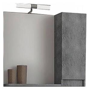 Drop Senso 65 Granite - Καθρέπτης Με Ντουλάπι (60x15x65)