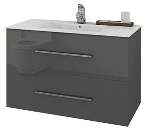 Drop Torino 75 Anthracite - Βάση Επίπλου Με Νιπτήρα (76x46)