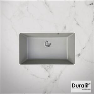 Duralit KZ075U - Υποκαθήμενος Νεροχύτης Κουζίνας Συνθετικός 76x50