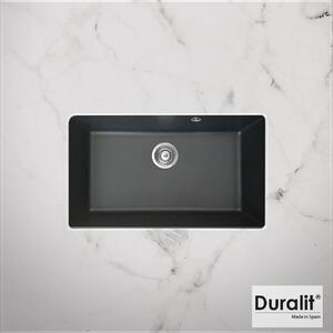 Duralit KZ075U - Υποκαθήμενος Νεροχύτης Κουζίνας Συνθετικός 76x50