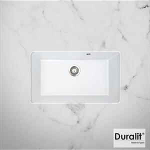 Duralit KZ075U - Υποκαθήμενος Νεροχύτης Κουζίνας Συνθετικός 76x50