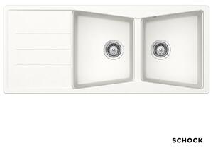 Schock City 32300 Superwhite - Νεροχύτης Κουζίνας Γρανίτη 116x50