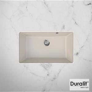 Duralit KZ075U - Υποκαθήμενος Νεροχύτης Κουζίνας Συνθετικός 76x50