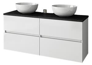 Drop Luxus 120 White Gloss Top - Βάση Επίπλου Για Επιτραπέζιους Νιπτήρες