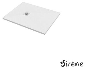 Sirene Slate 80x100 S10080 - Παραλληλόγραμμη ντουζιέρα μαρμαρινη