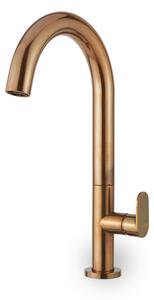 Armando Vicario Slim Natural Brass 500041 – Μπαταρία επιτραπέζιου νιπτήρα