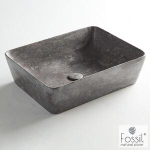 Fossil Jade Marble MS50 Grey 50x38 - Επιτραπεζιος Μαρμαρινος Νιπτηρας