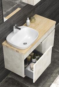 Furnibath F101 7754 - Βαση Επιπλου μπάνιου με ένθετο νιπτήρα