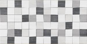 Keros Tessile Cubik Gris 25x50 - Πλακάκι μπάνιου