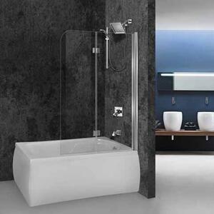 Aquarelle Bathtub Fresh 2 - Διαχωριστικό Μπανιέρας Πτυσσόμενο (110x145 εκ.)