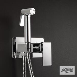 La Torre Flush Mix Profili 45211 Chrome - Σύστημα μπιντέ για ζεστό & κρύο νερό