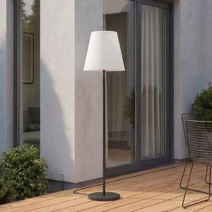 Lucande Φωτιστικό αυλής Jaimy, μαύρο, αλουμίνιο, 150 cm, Μαύρο, Πλαστικό, σύγχρονο