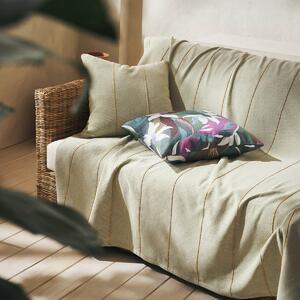 Ριχτάρι Πολυθρόνας (180x180) Gofis Home Rabia Green/Mustard 321/11