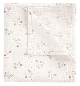 Μουσελίνα/Πάνα Αγκαλιάς (120x120) Bimbidreams Stars Pink