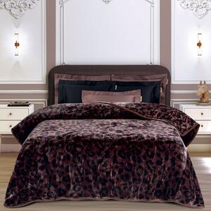 Κουβέρτα Βελουτέ Υπέρδιπλη (220x240) Greenwich Polo Club Essential 2466 Brown