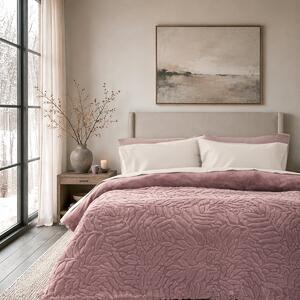 Παπλωματοθήκη Fleece Μονή (160x240) Nima Reve Dusty Lilac