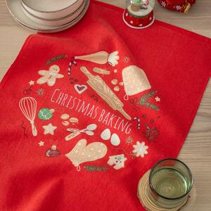 Χριστουγεννιάτικη Πετσέτα Κουζίνας (40x60) Nima Christmas Baking