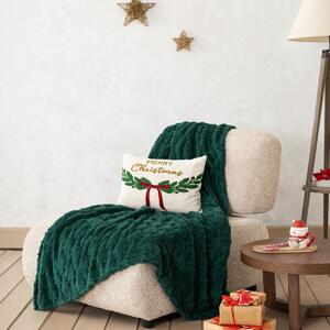 Χριστουγεννιάτικη Κουβέρτα Καναπέ Fleece (150x190) Nima Festive