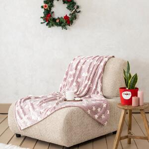 Χριστουγεννιάτικη Κουβέρτα Καναπέ Fleece (130x170) Nima Merry Blanket