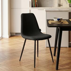 Καρέκλα Τραπεζαρίας (45x51x87) A-S Tyka Black 131255C