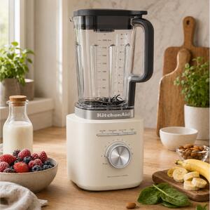 Μπλέντερ KitchenAid Pure Power 5KSB2073EPL με ισχύ 1200W, χωρητικότητα 2L και 10 ταχύτητες - Porcelain White