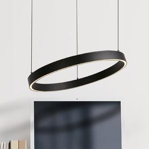 Searchlight Κρεμαστό φωτιστικό LED Layla, μαύρο, Ø 44 cm CCT, ρυθμιζόμενο σε ύψος, ρυθμιζόμενος, Μαύρο, Σαλόνι / τραπεζαρία, Μέταλλο, σύγχρονο